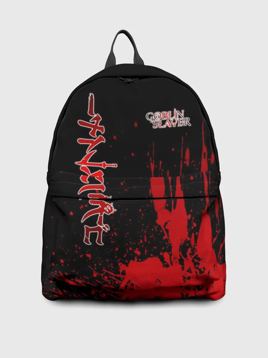 Рюкзак джинсовый / Goblin Slayer на Японском