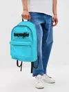 Рюкзак джинсовый / Гранж голубой