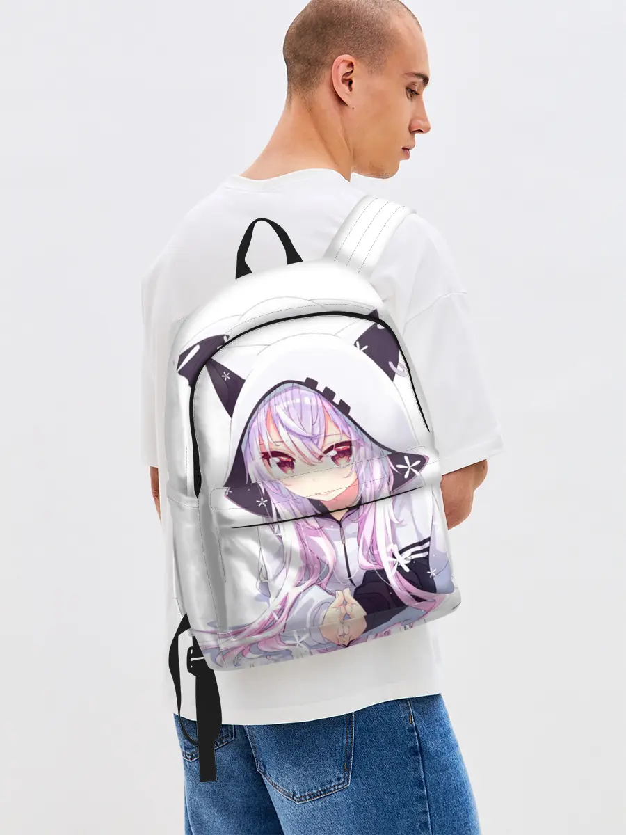 Рюкзак джинсовый / Няшная тян