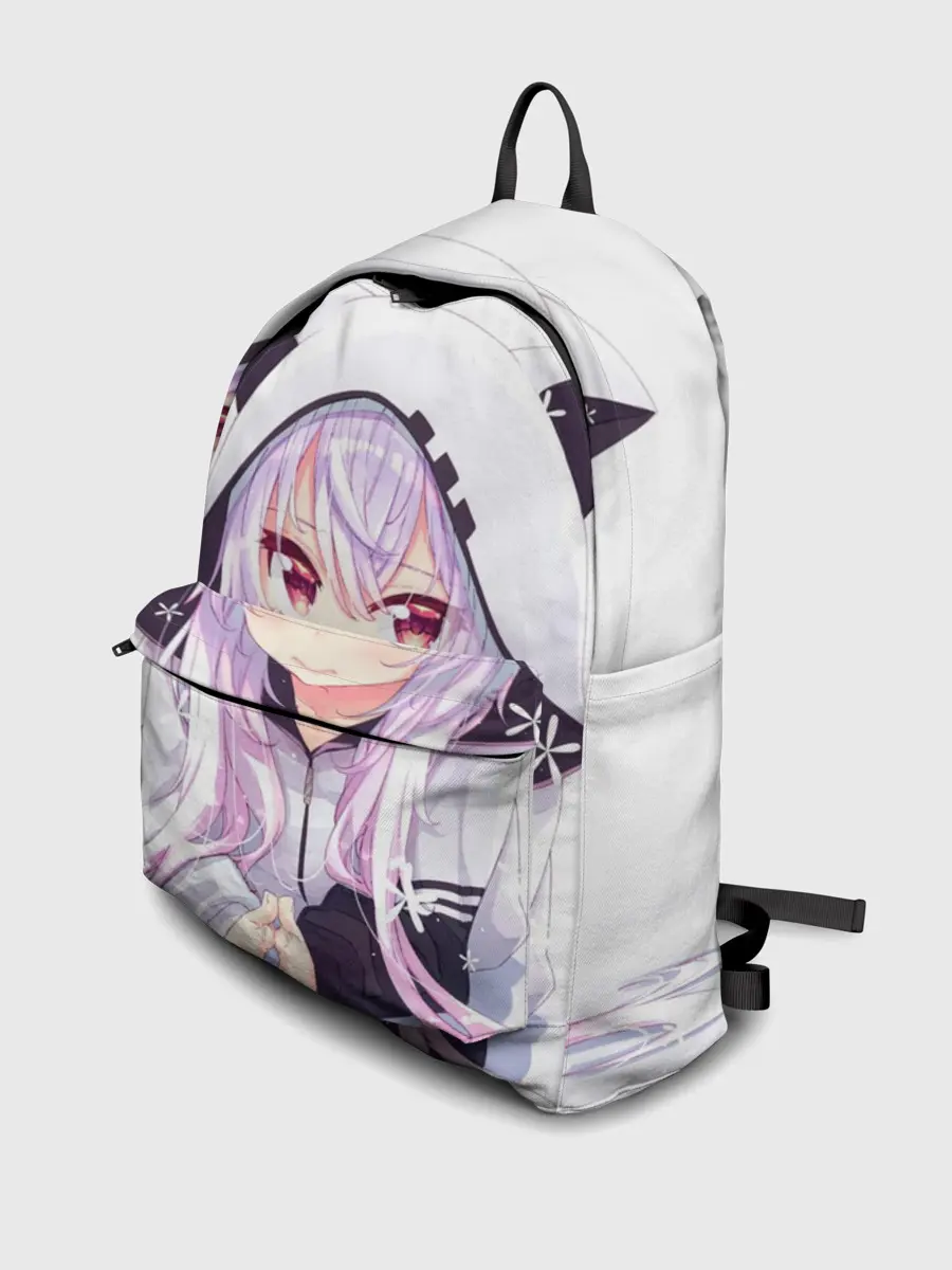 Рюкзак джинсовый / Няшная тян