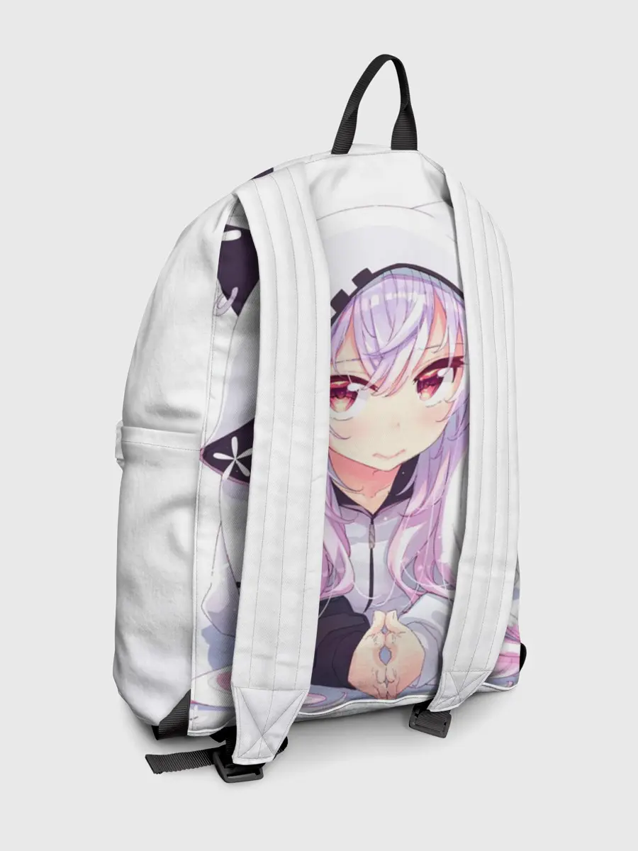 Рюкзак джинсовый / Няшная тян