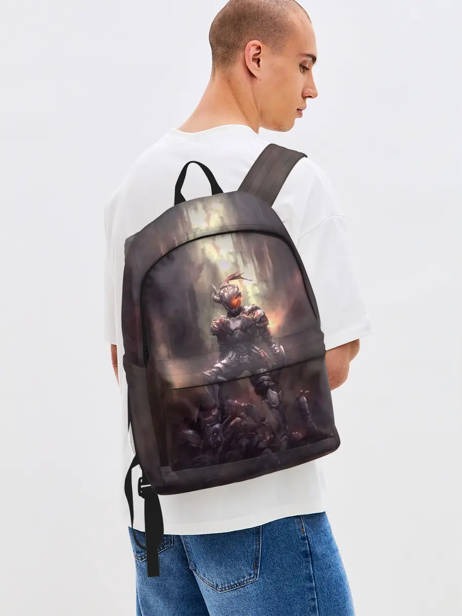 Рюкзак джинсовый / Goblin Slayer darkness