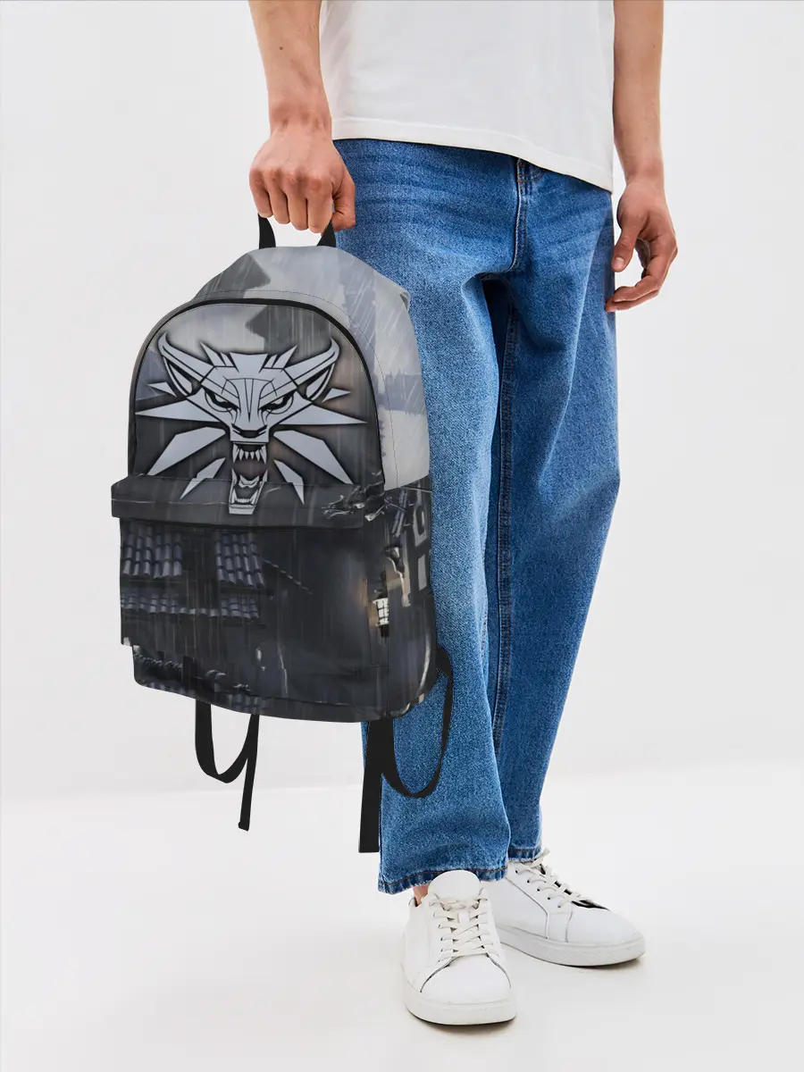 Рюкзак джинсовый / The Witcher 3: Wild Hunt