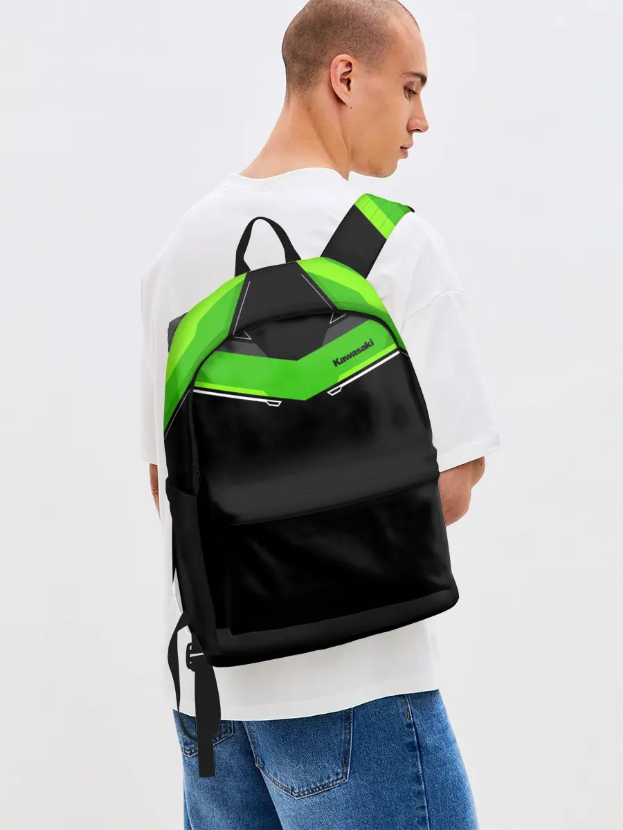 Рюкзак джинсовый / Kawasaki club