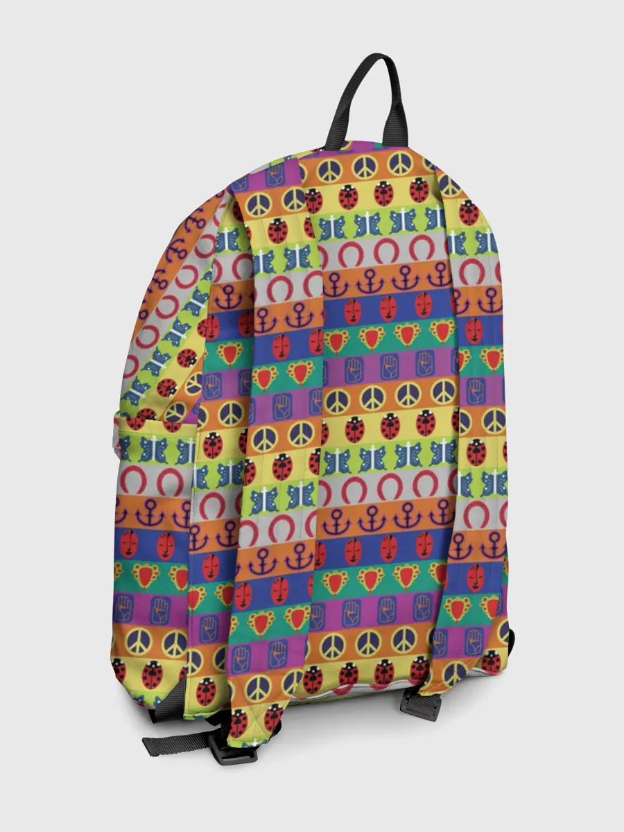 Рюкзак джинсовый / JoJos Bizarre Adventure Logo