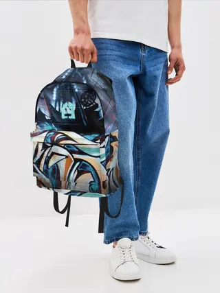 Рюкзак джинсовый / GRAFFITY