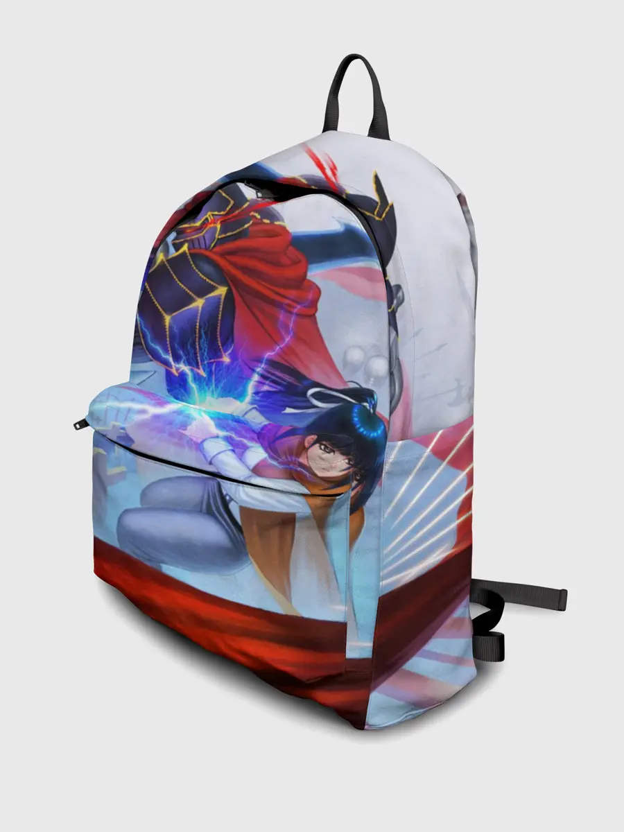 Рюкзак джинсовый / Narberal и Ainz Ooal Gown