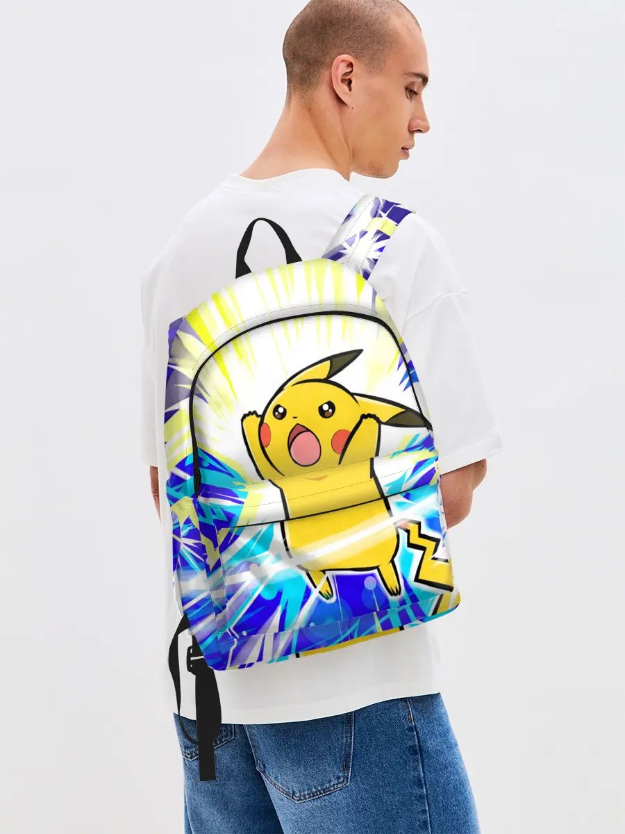 Рюкзак джинсовый / Пикачу