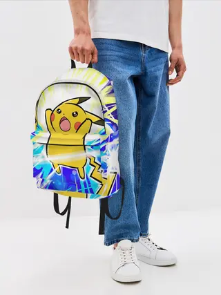 Рюкзак джинсовый / Пикачу