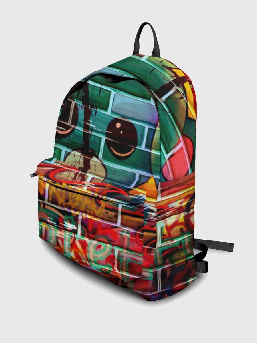 Рюкзак джинсовый / Милый Зверёк Граффити