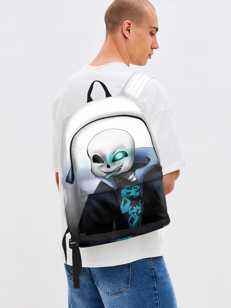 Рюкзак джинсовый / Скелет