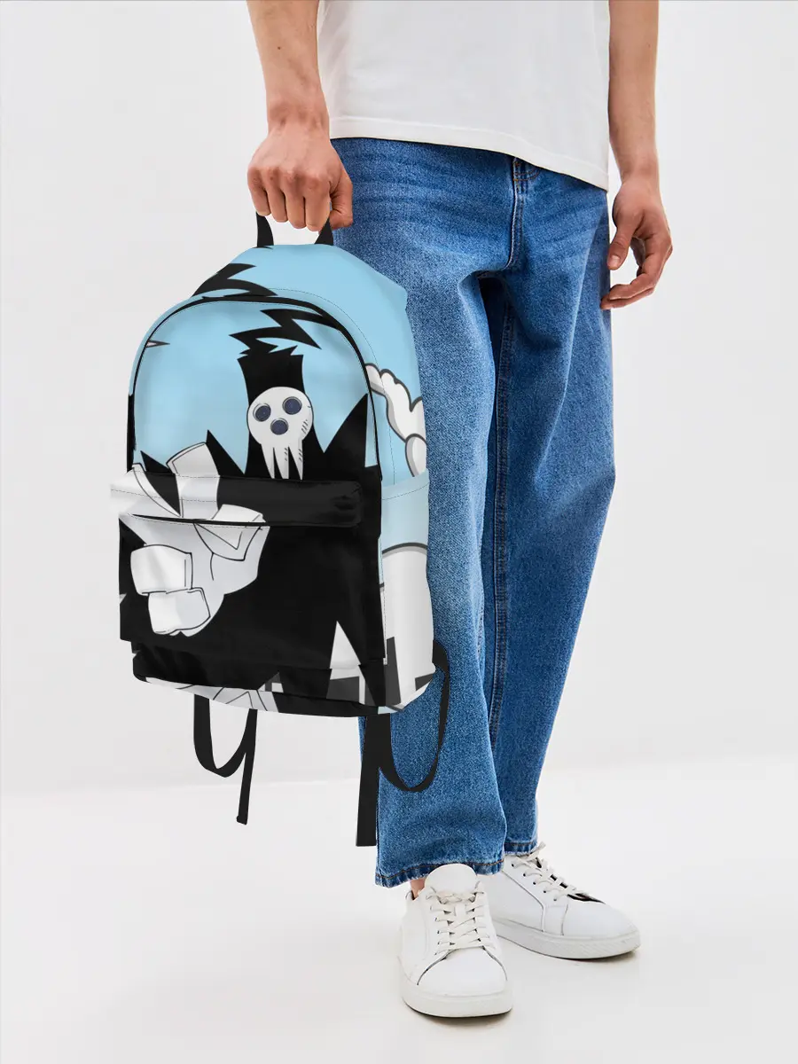 Рюкзак джинсовый / Soul Eater - Shinigami