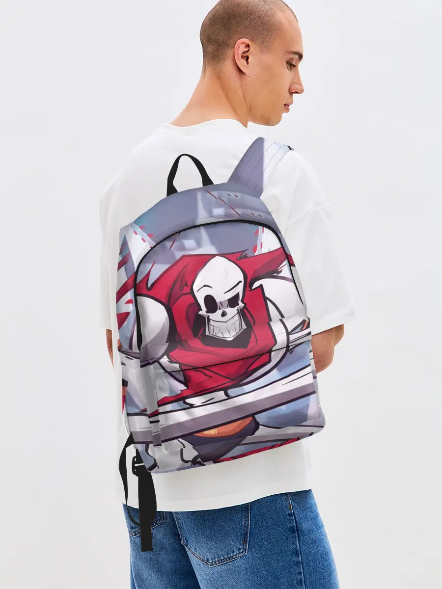 Рюкзак джинсовый / Скелет