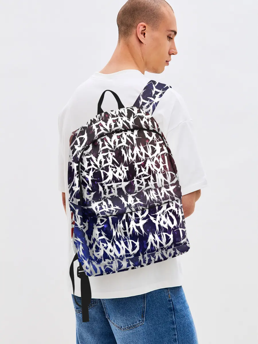 Рюкзак джинсовый / Art of words