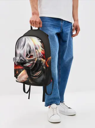 Рюкзак джинсовый / Tokyo Ghoul
