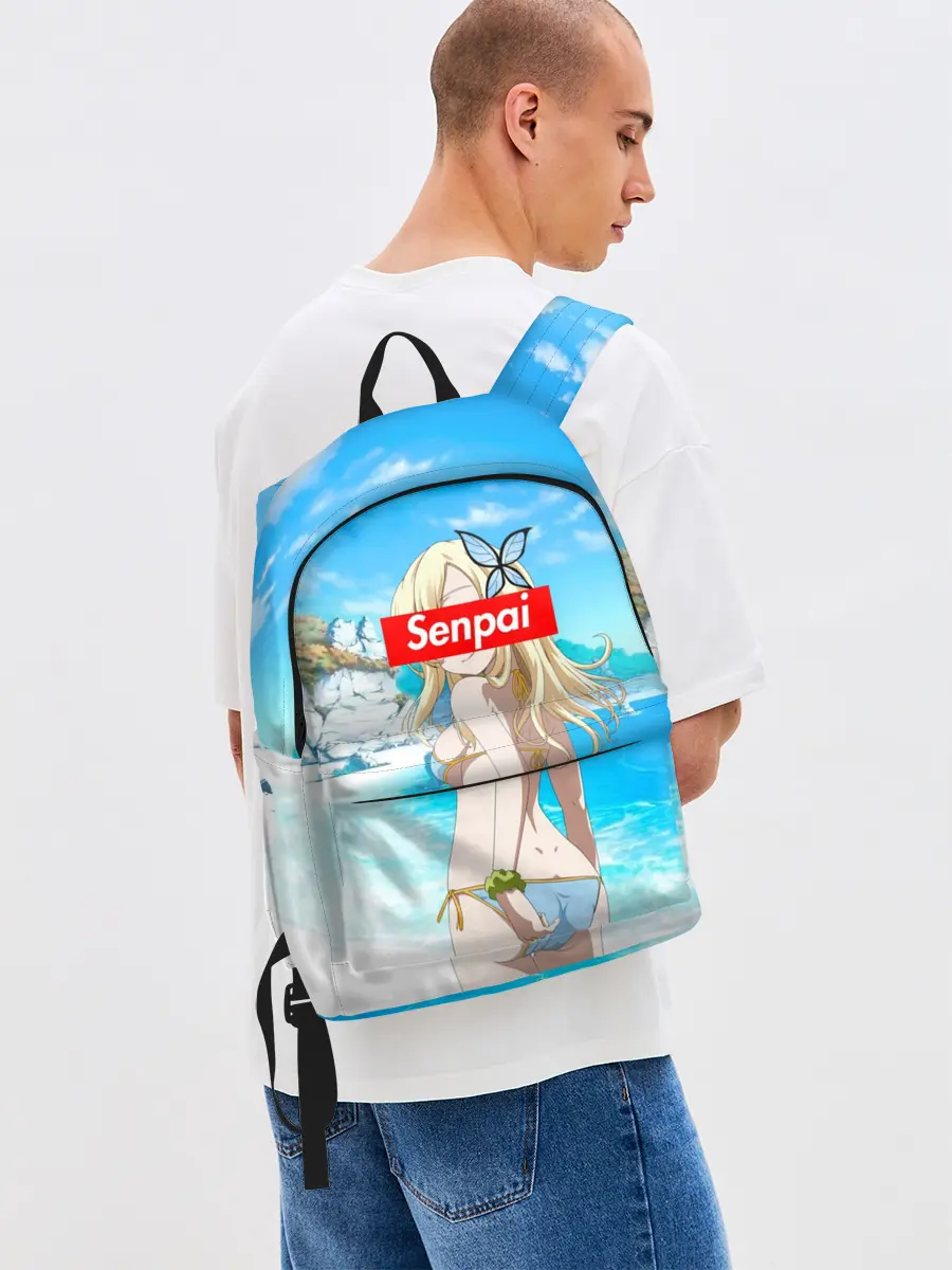 Рюкзак джинсовый / Anime