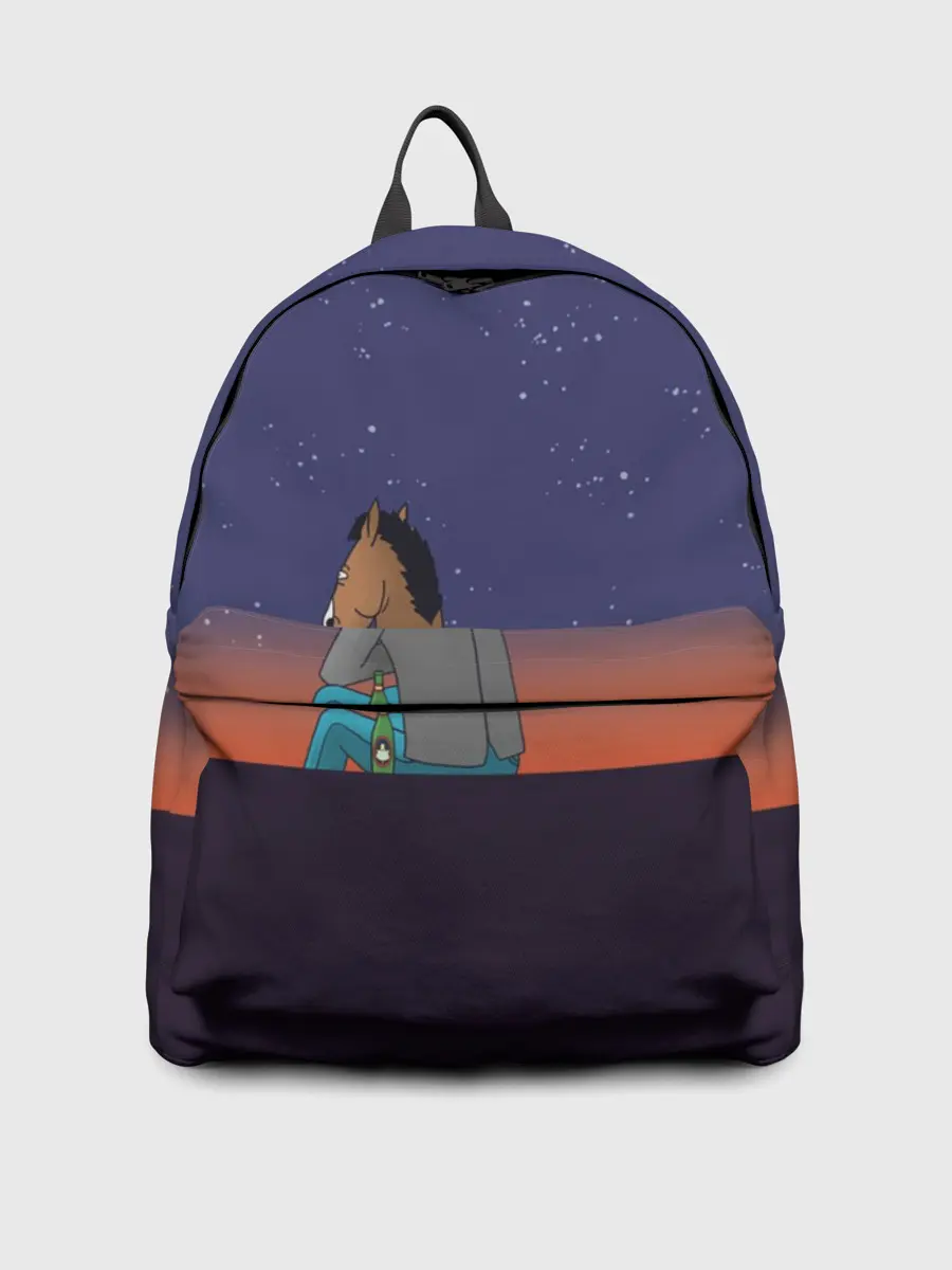 Рюкзак джинсовый / Конь Бо Джек