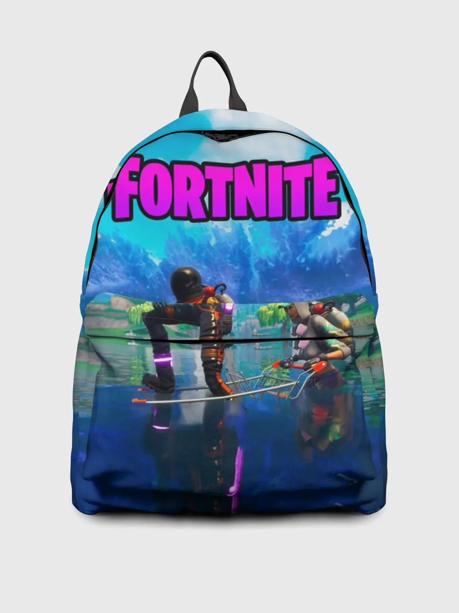 Рюкзак джинсовый / Fortnite повозка