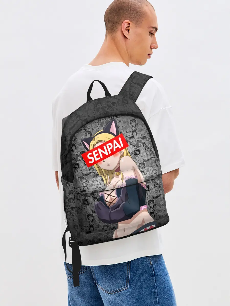 Рюкзак джинсовый / Anime