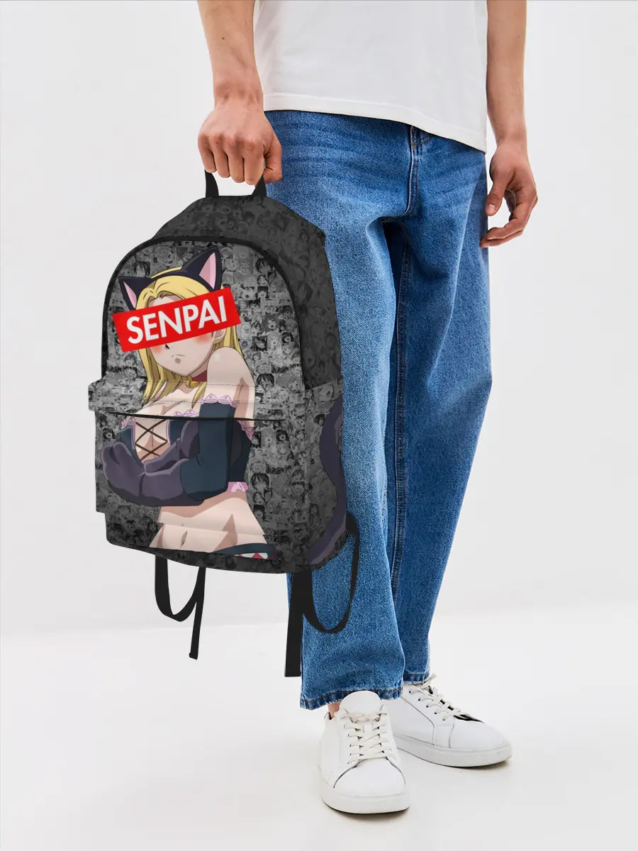 Рюкзак джинсовый / Anime