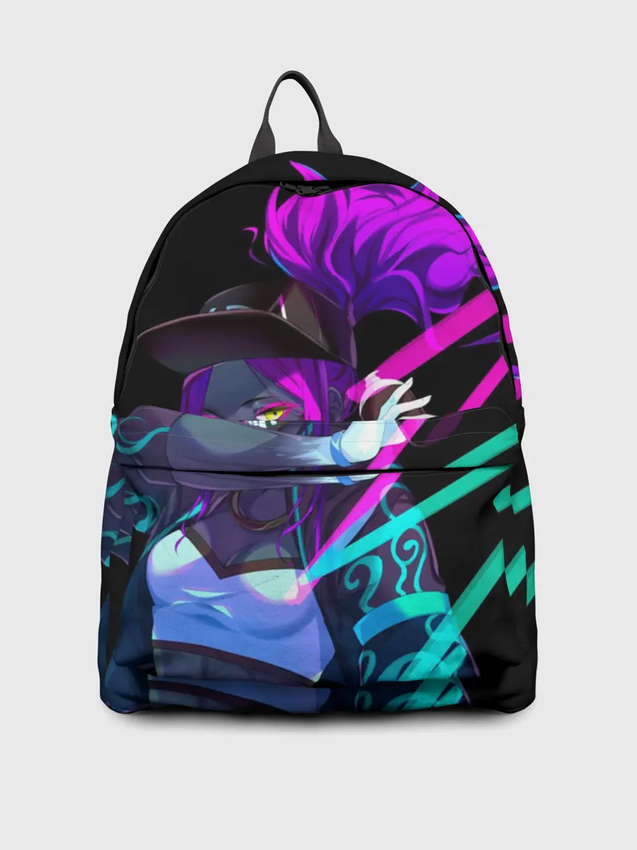 Рюкзак джинсовый / KDA. Akali