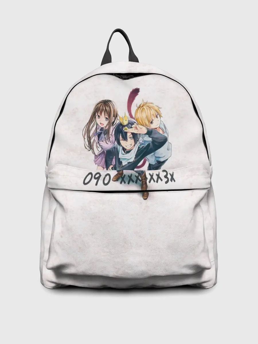 Рюкзак джинсовый / Персонажи БЕЗДОМНОГО БОГА