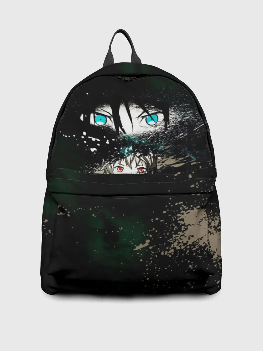 Рюкзак джинсовый / Глаза Ябоку. БЕЗДОМНЫЙ БОГ