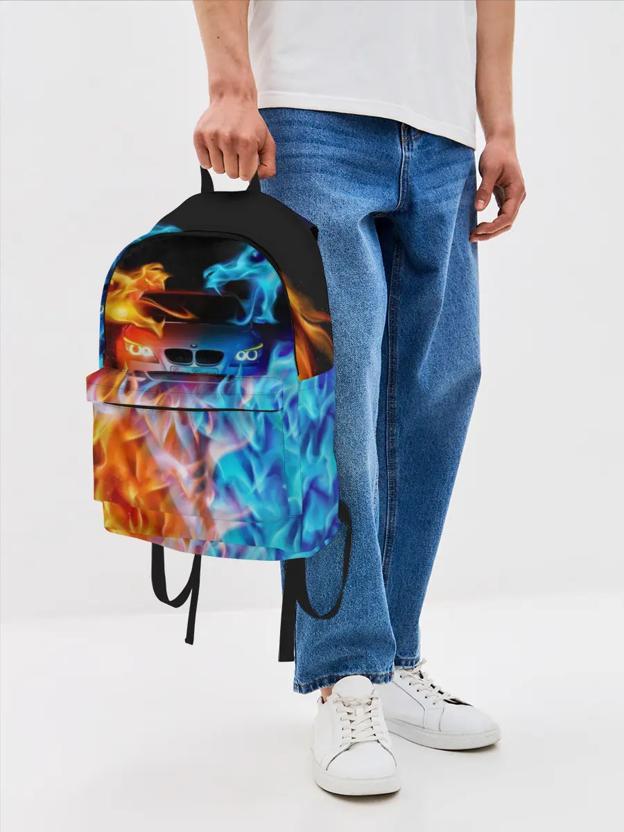 Рюкзак джинсовый / BMW