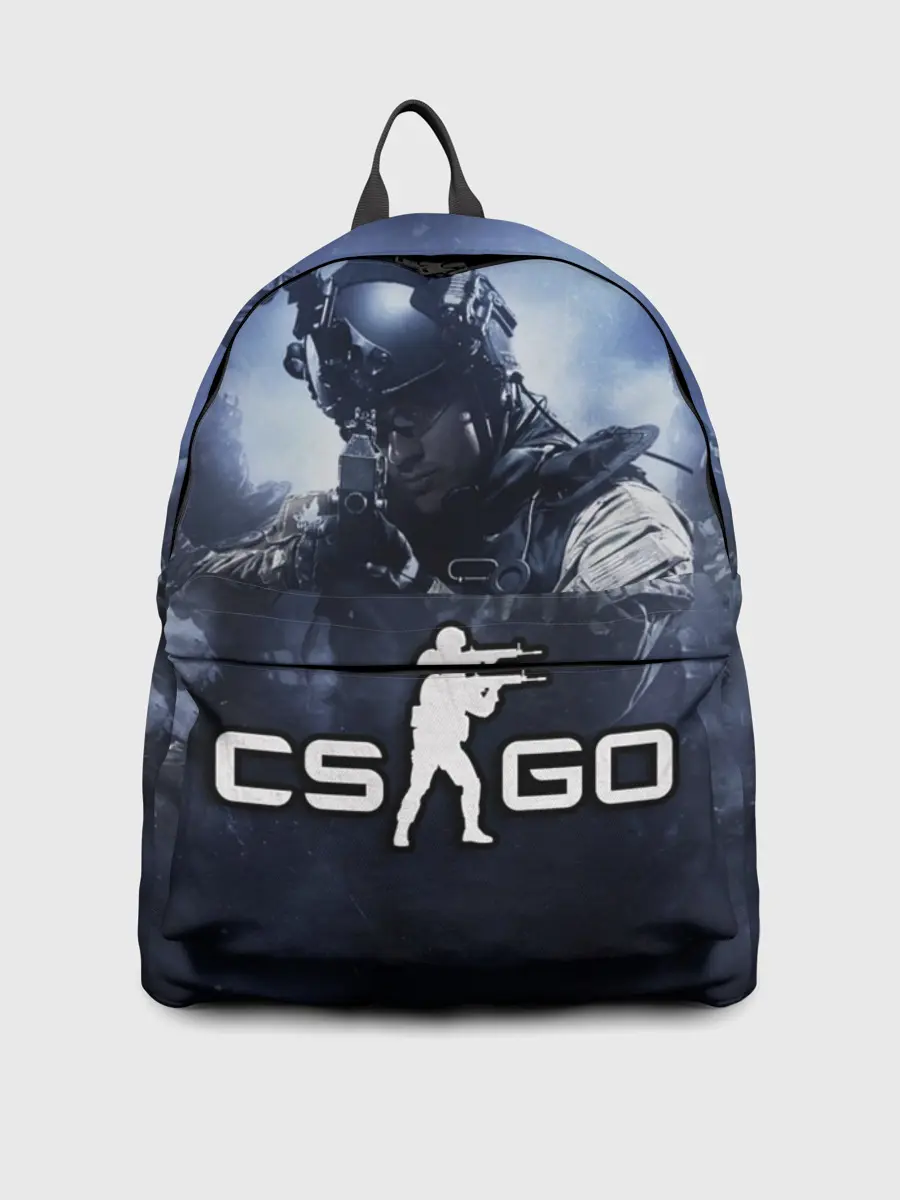 Рюкзак джинсовый / Counter Strike