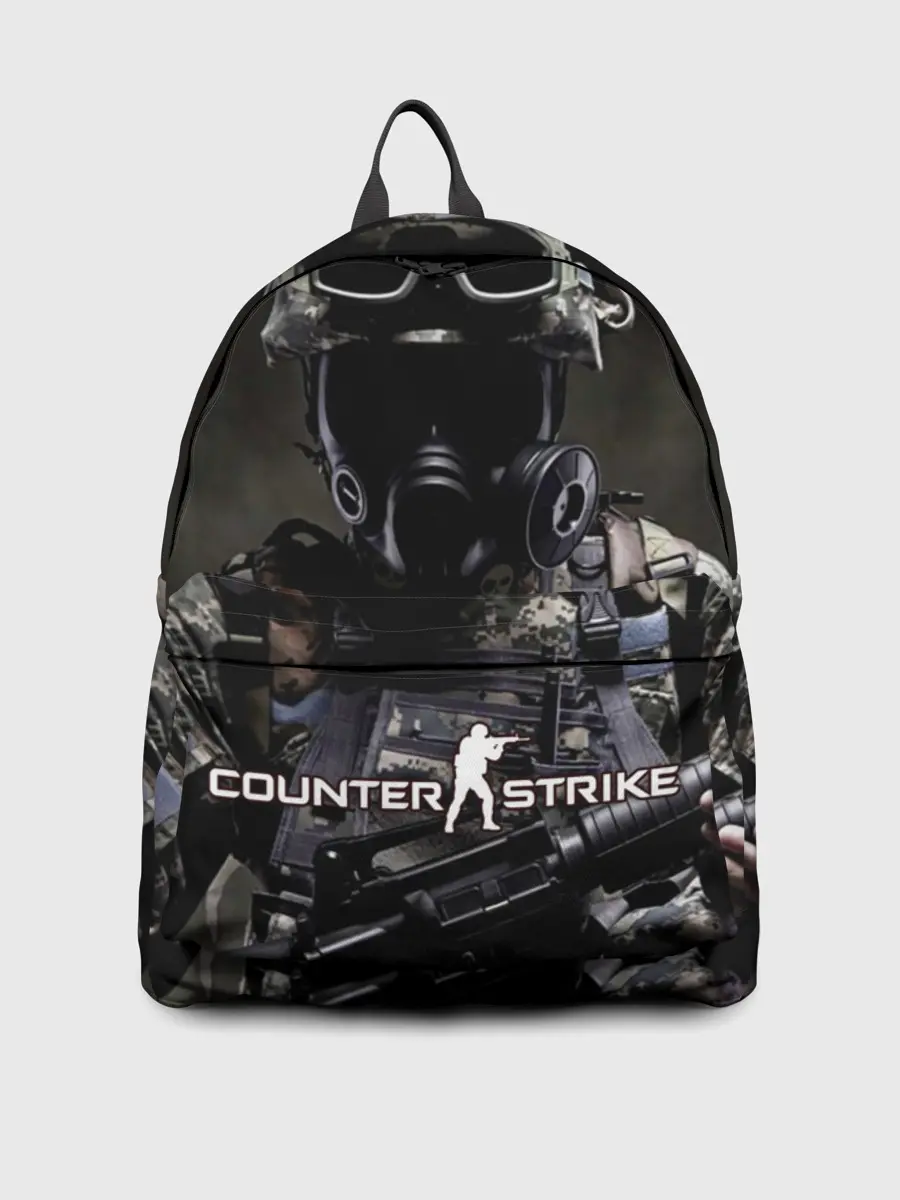 Рюкзак джинсовый / Counter Strike