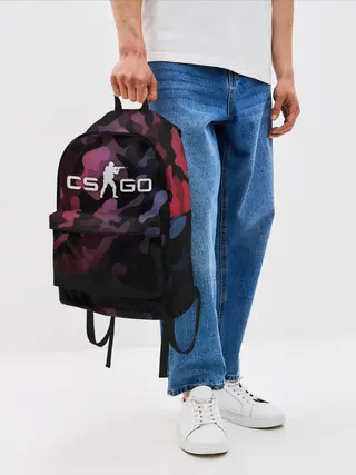 Рюкзак джинсовый / CS GO