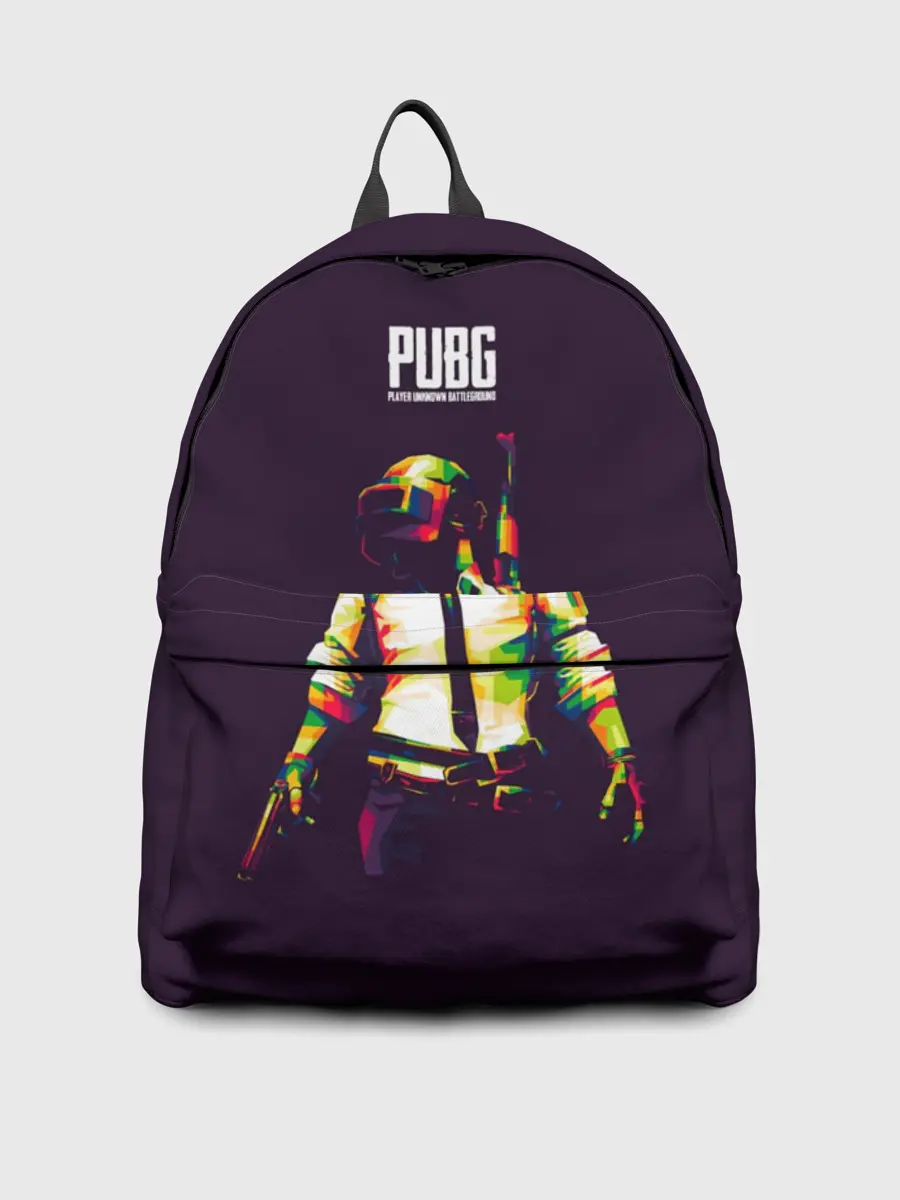 Рюкзак джинсовый / PUBG. Lowpoly