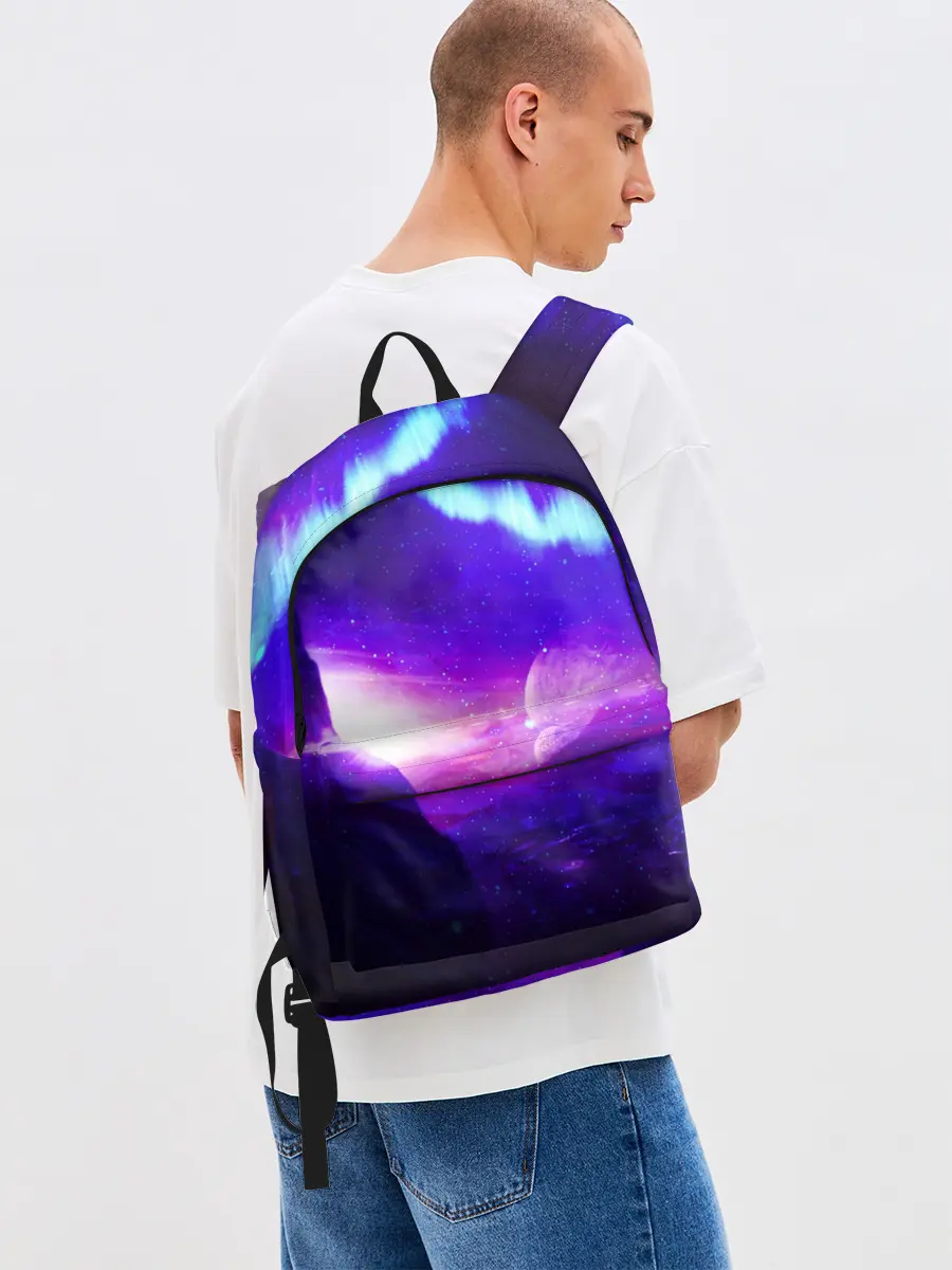 Рюкзак джинсовый / Космическое сияние
