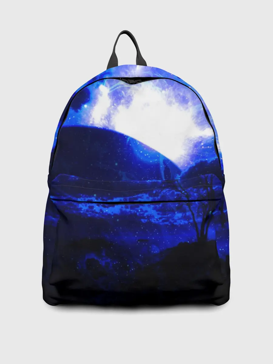 Рюкзак джинсовый / Космический закат