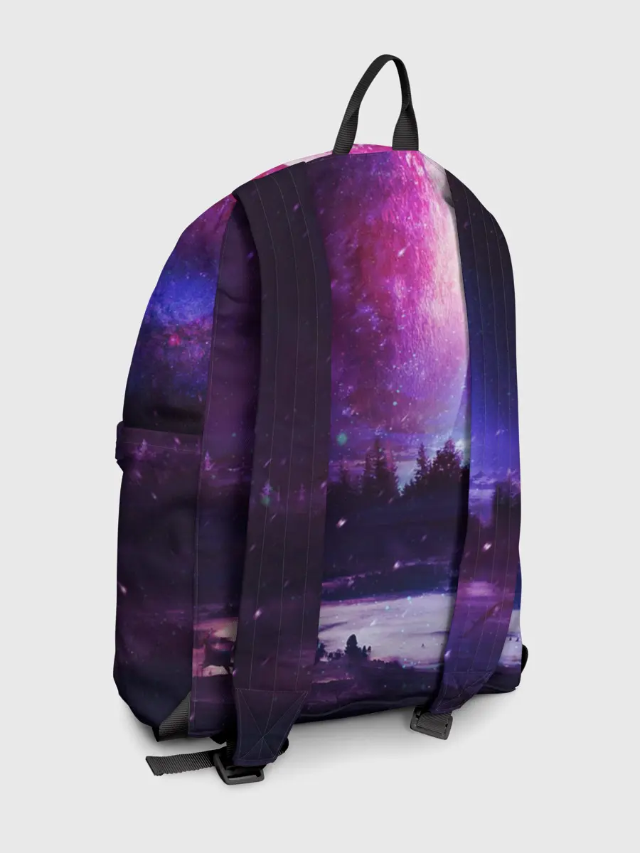 Рюкзак джинсовый / Северный закат