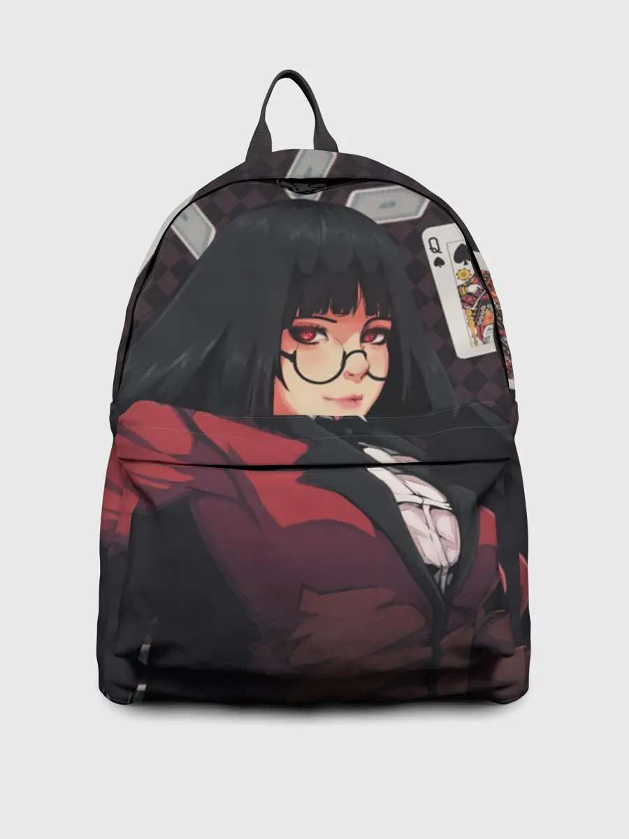 Рюкзак джинсовый / kakegurui yumeko карты