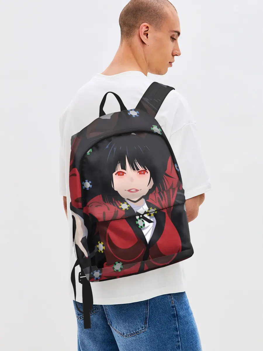 Рюкзак джинсовый / Kakegurui падает