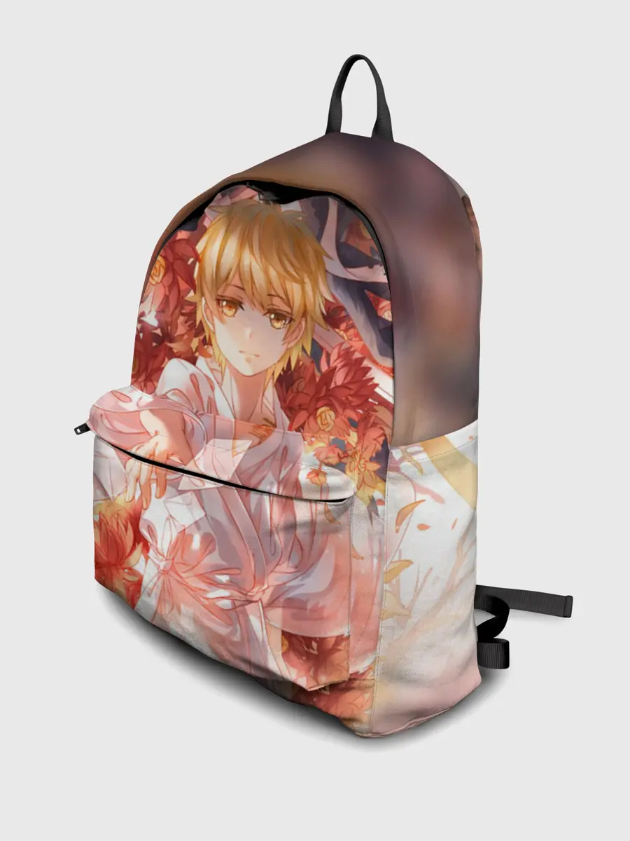 Рюкзак джинсовый / БЕЗДОМНЫЙ БОГ. Юкинэ в цветах