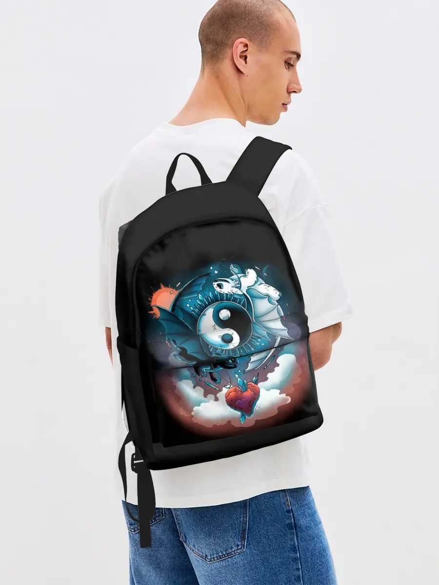 Рюкзак джинсовый / Фурии