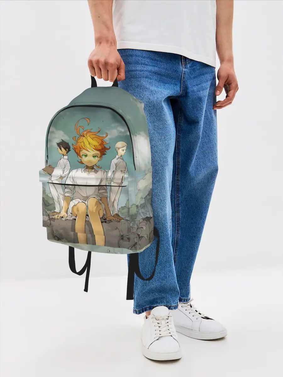 Рюкзак джинсовый / The Promised Neverland