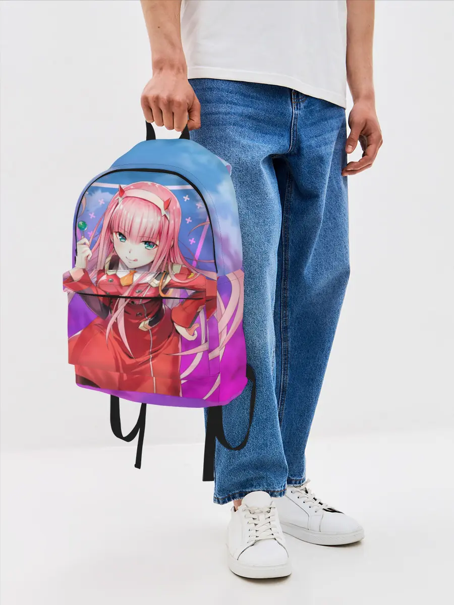 Рюкзак джинсовый / Darling in the Franxx