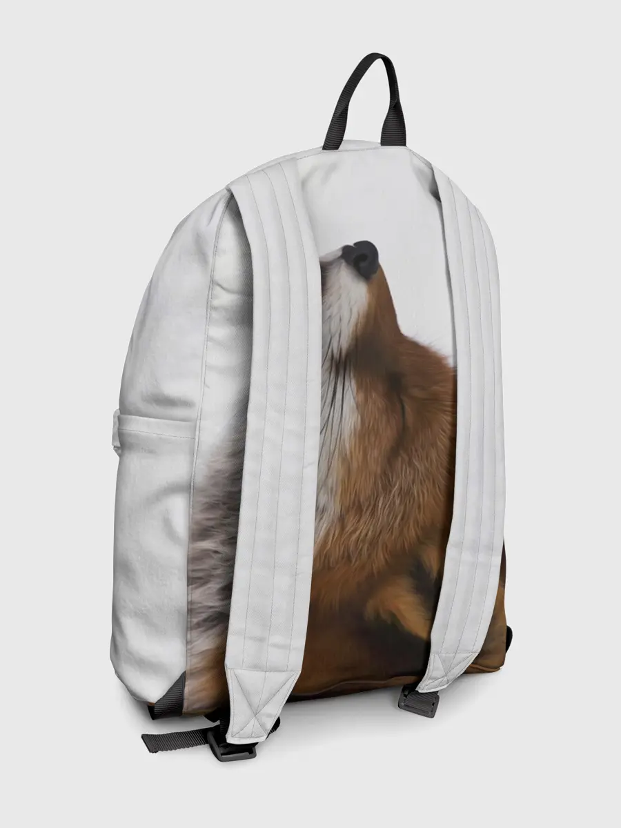 Рюкзак джинсовый / Лиса Главное фыр-фыр