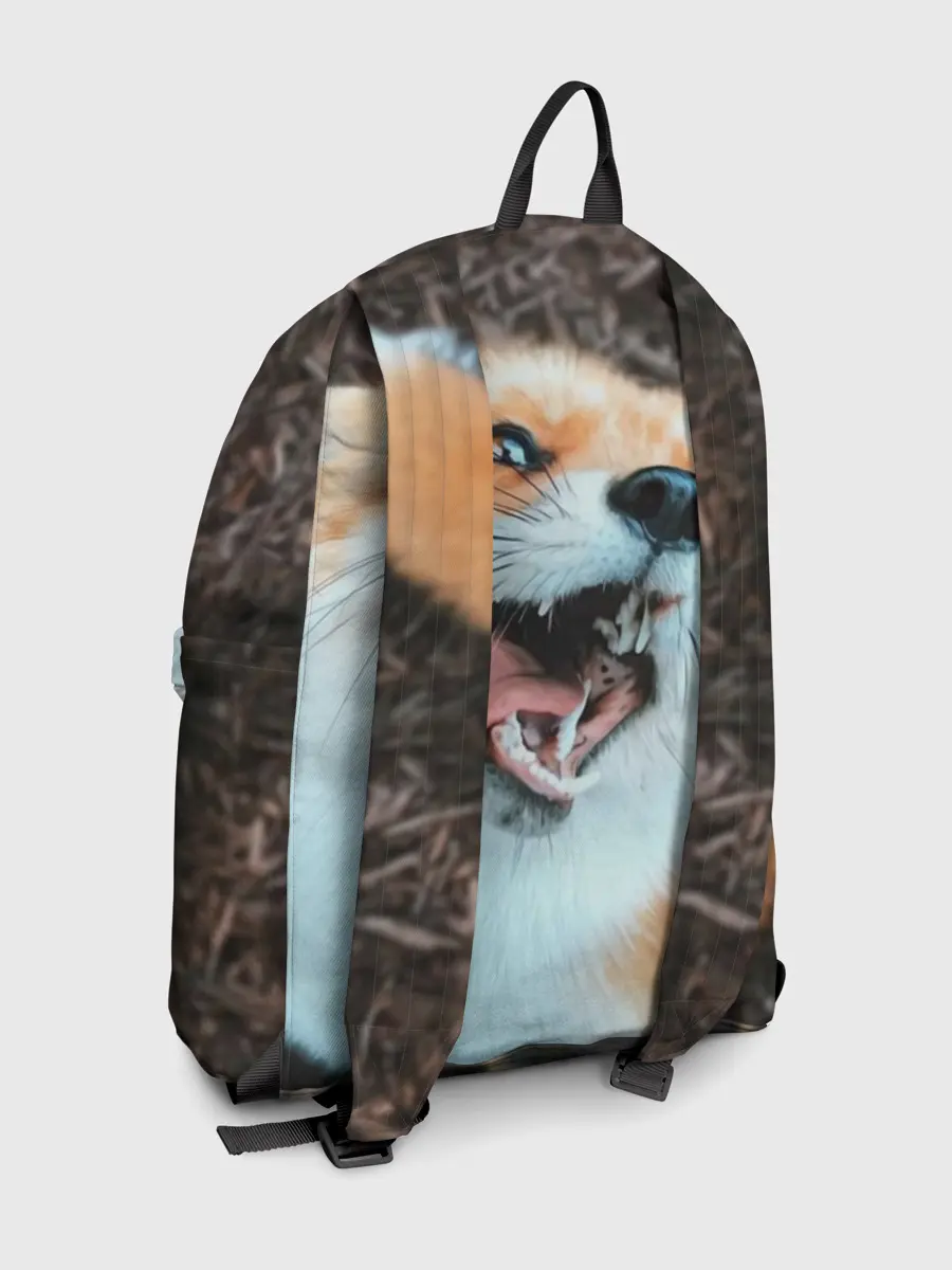 Рюкзак джинсовый / Довольная лиса