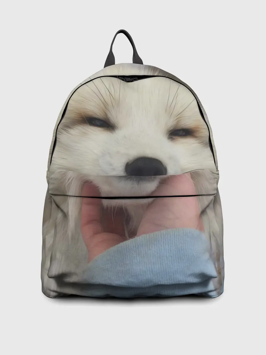 Рюкзак джинсовый / Лисенок