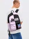 Рюкзак джинсовый / BTS Jimin