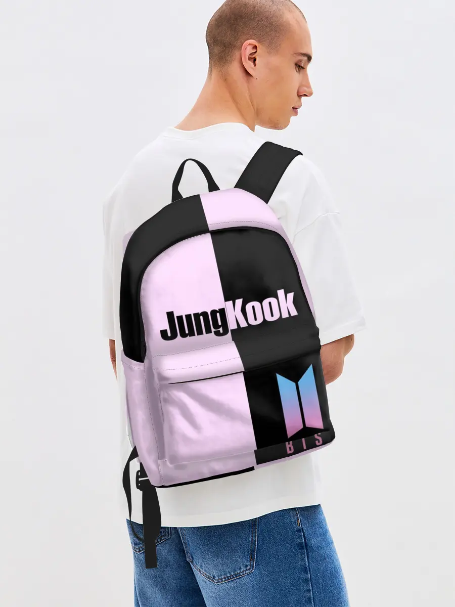 Рюкзак джинсовый / BTS Jung Kook