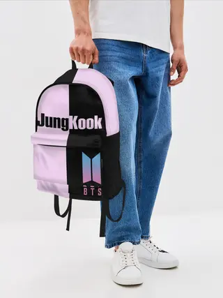 Рюкзак джинсовый / BTS Jung Kook