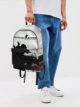 Рюкзак джинсовый / CS:GO
