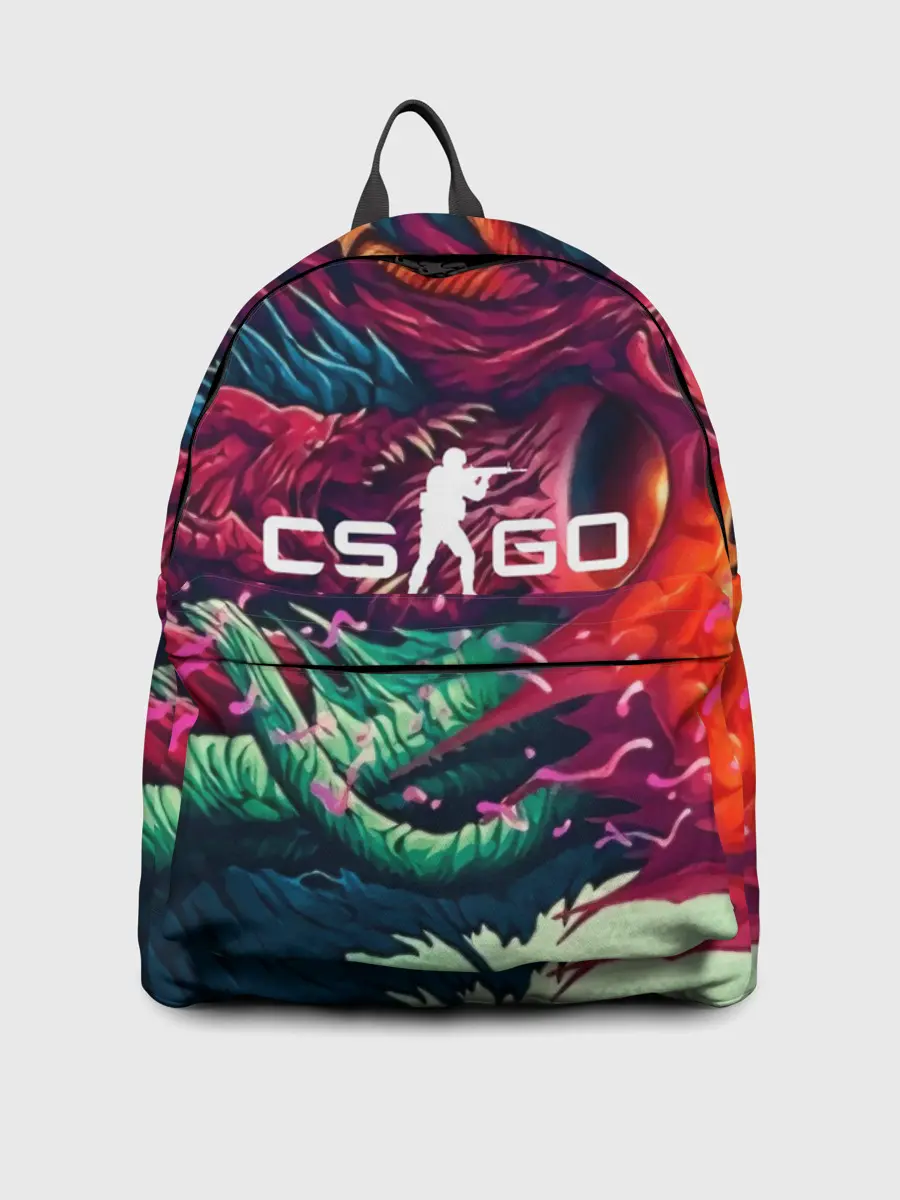Рюкзак джинсовый / CS GO hyper beast skin