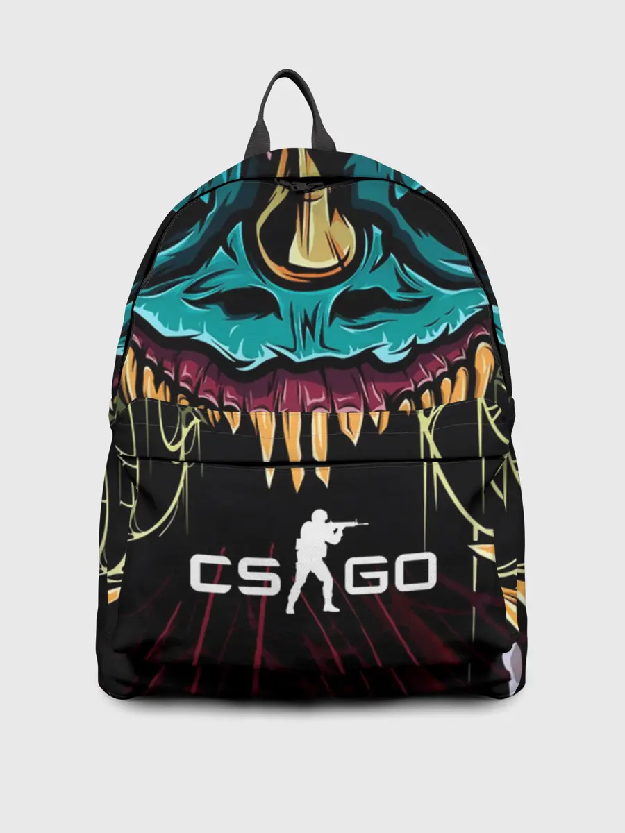 Рюкзак джинсовый / CS GO hyper beast skin